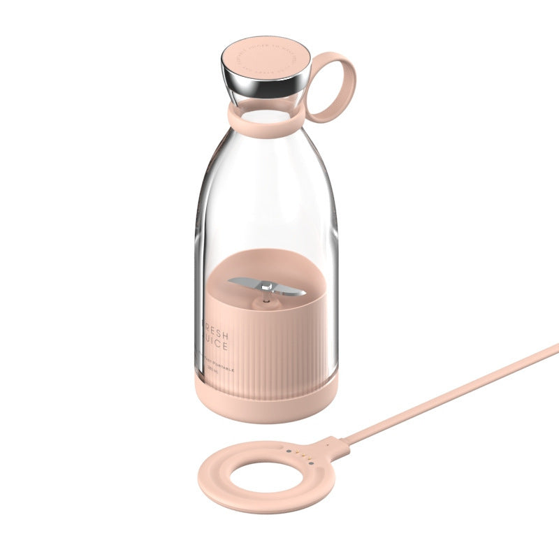 350ML Portable Electric Blender – USB Rechargeable Juicer Cup | Mini Smoothie & Shake Maker for Home, Travel, & Gym