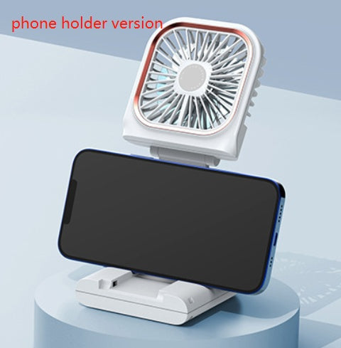 Hands-Free Neck Fan – USB Rechargeable Dual Cooling Mini Fan | 3-Speed Portable Wearable Air Cooler for Summer & Outdoor Use