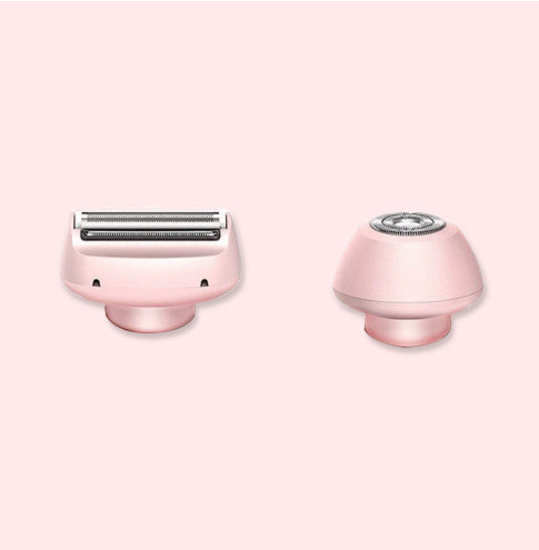 2-in-1 USB Rechargeable Electric Shaver for Women – Waterproof Hair Removal Epilator for Face, Legs, Bikini, and Body