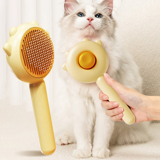 Magic Pet Massage Comb – Hair Removal & Grooming Brush for Cats & Dogs