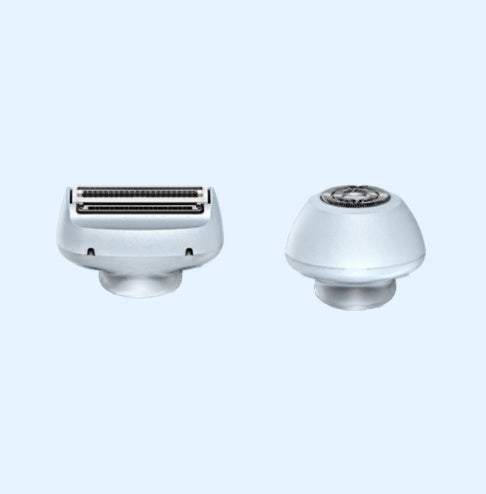 2-in-1 USB Rechargeable Electric Shaver for Women – Waterproof Hair Removal Epilator for Face, Legs, Bikini, and Body